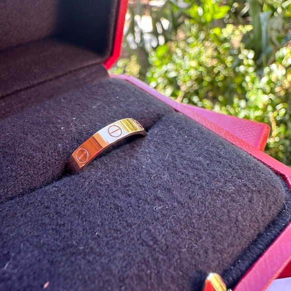 Cartier love wedding band ring - Picture 14 of 14